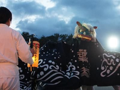 【第27回ながい黒獅子まつり～葉山神社（白兎）】