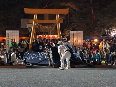 【第27回ながい黒獅子まつり～稲荷神社(九野本）】