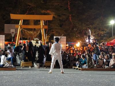 【第27回ながい黒獅子まつり～五所神社（寺泉）】