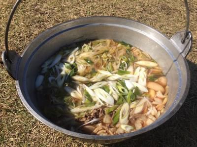 【いも煮のおいしい季節になりました！】