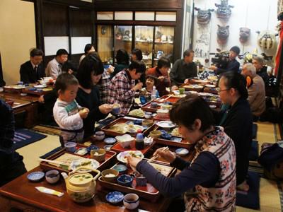 【花作大根で蕎麦をいただく会】