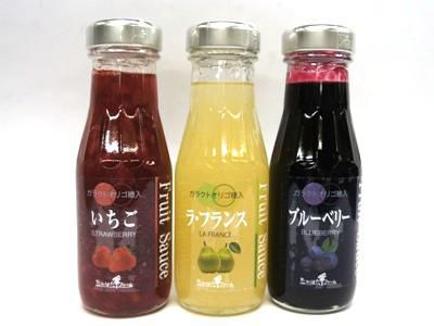 【ナチュラルな美味しさ　フルーツソース】