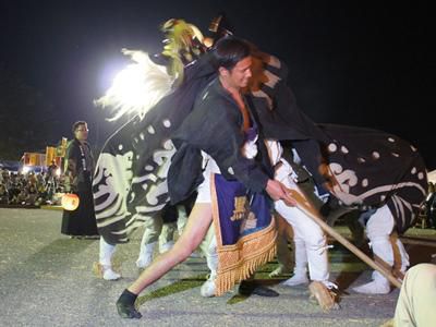 【第28回ながい黒獅子まつり－羽黒神社（泉）－】