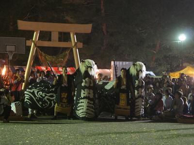 【第28回ながい黒獅子まつり－白山神社・皇大神社（小出）－】