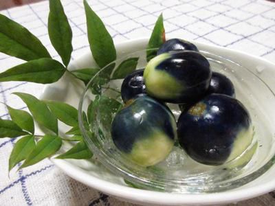 【露地『うす皮丸なす漬』の季節がやってきます】