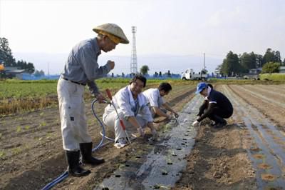 【行者菜公開植え付け会】