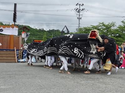 【第29回ながい黒獅子まつり－津嶋神社（草岡）－】