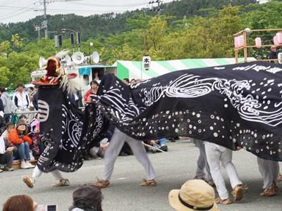【第29回ながい黒獅子まつり－稲荷神社（今泉）－】