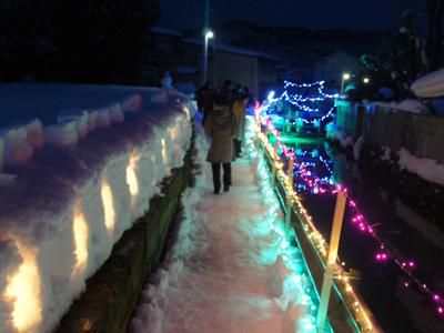 【ながい雪灯り回廊まつり　2019】