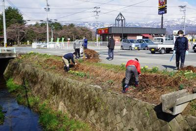 【タスビル一斉清掃～野呂川～】