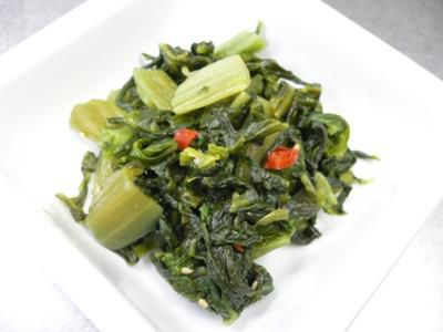 【山形の郷土料理　“青菜煮”】