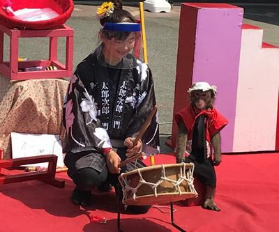 【「道の駅　お盆祭り」】