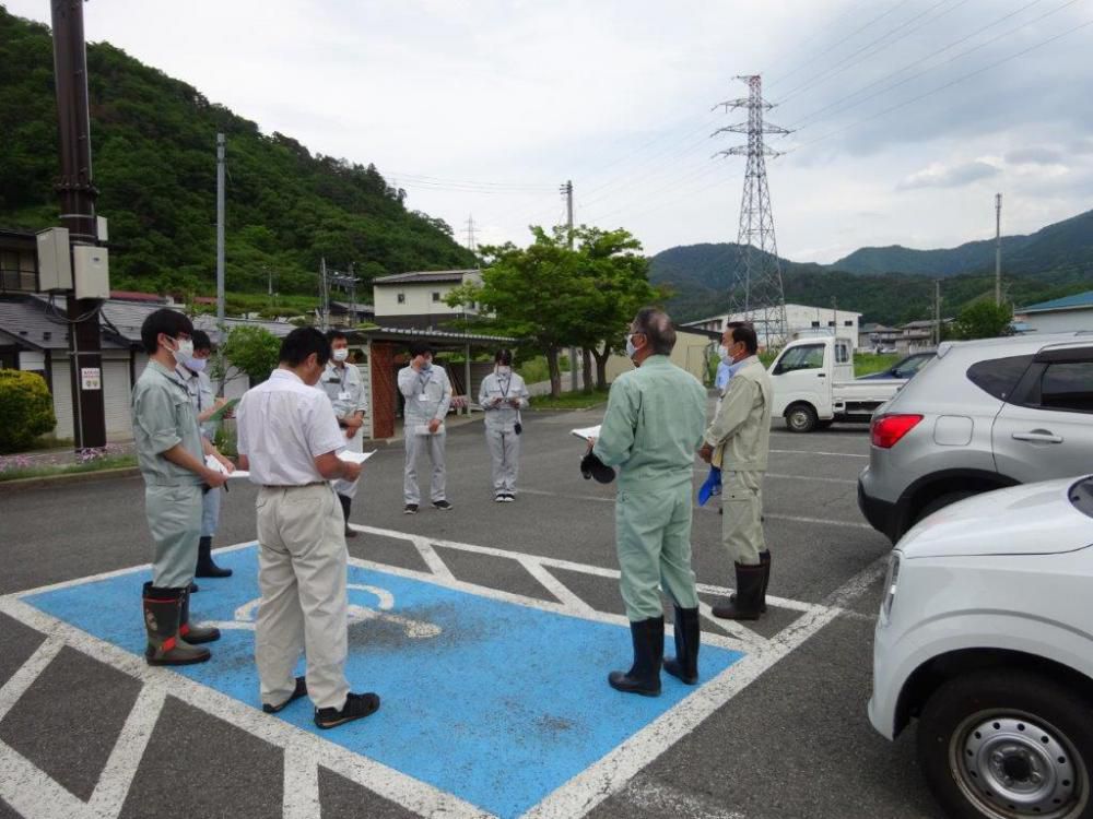 前川視察