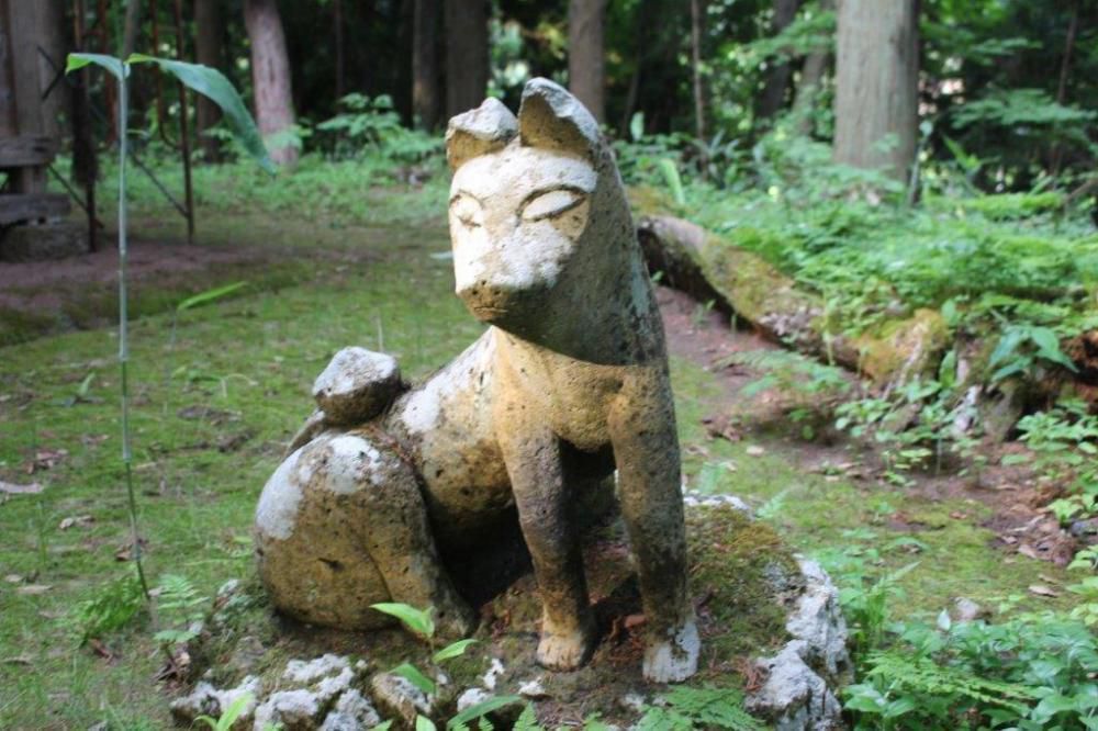 白髭神社の狛犬