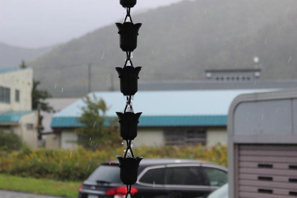 冷たい雨