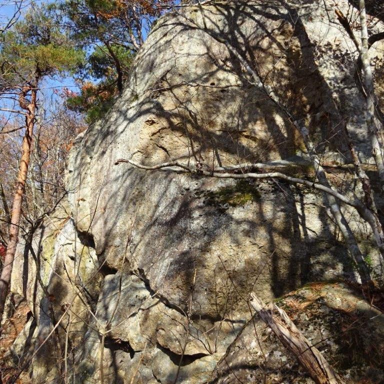 小岩沢　岩部山