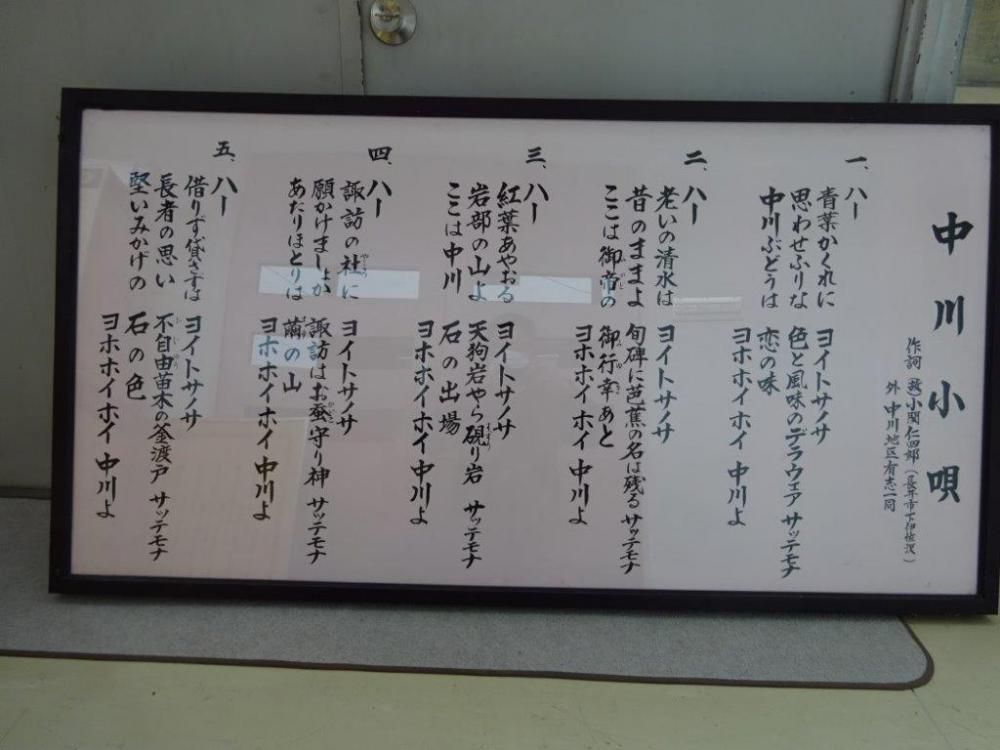 中川小唄の作詞者