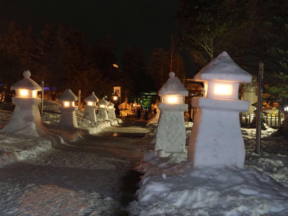 上杉雪灯篭まつり（米沢市）
