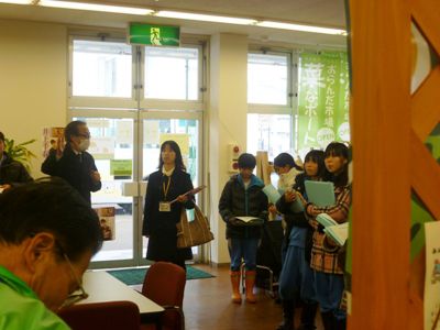 中学生来店！