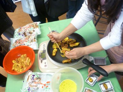 麩れんちとーすと　料理教室