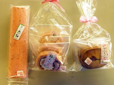 さくらを彩ったお菓子いろいろ