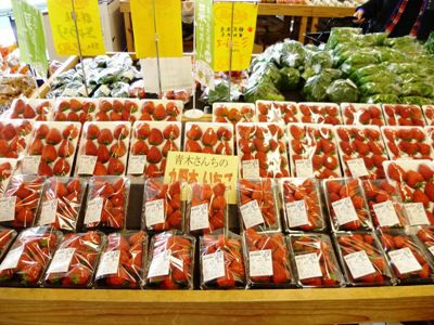 いちごがビックリするほど売れます。
