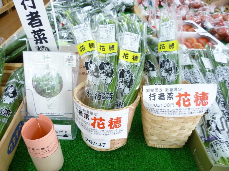 期間限定「行者菜花穂」‼