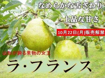 もうすぐラ・フランス解禁！