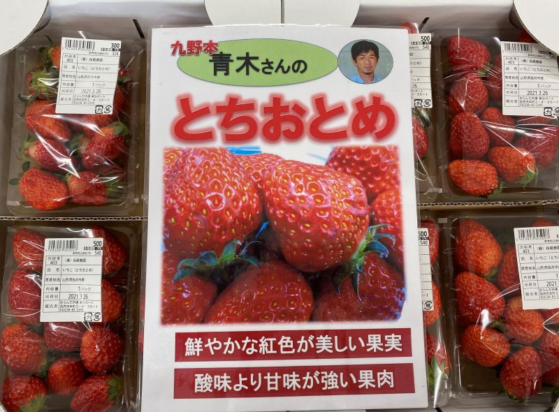 春を告げる“いちご”
