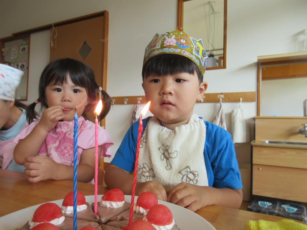 8月誕生会②