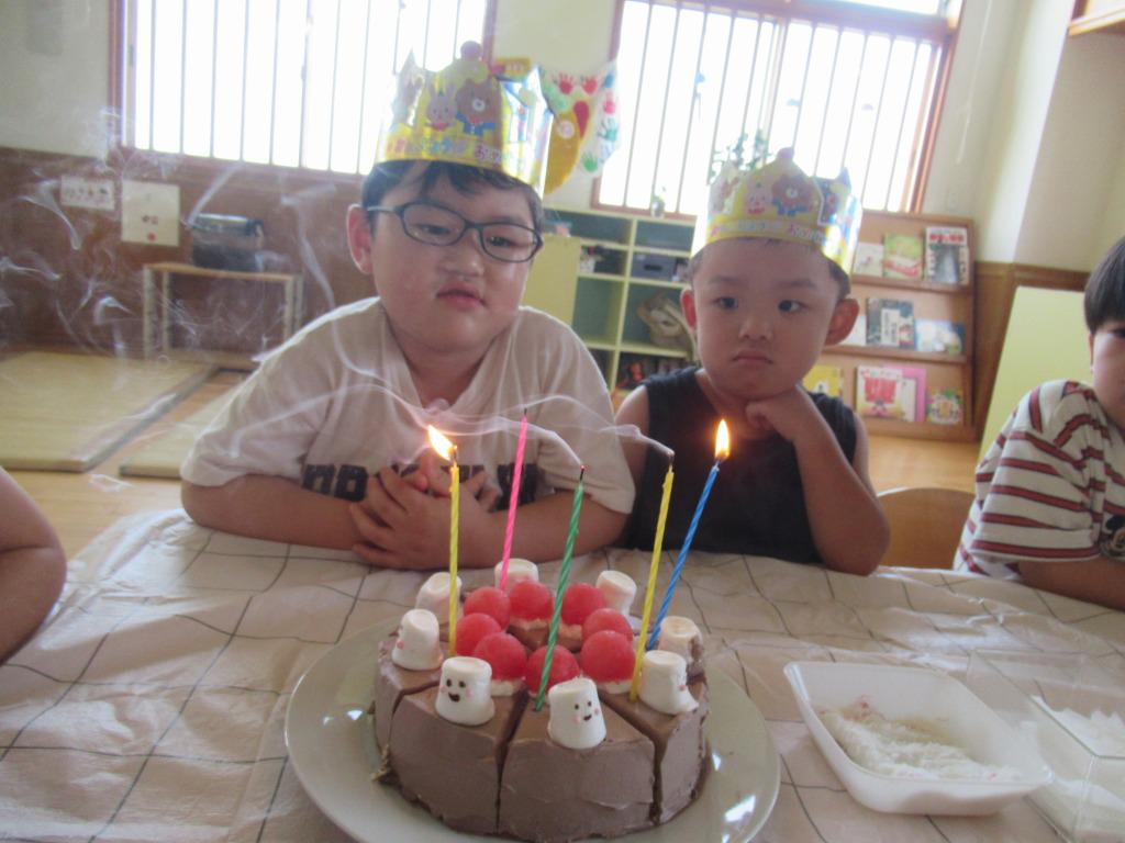 8月誕生会②