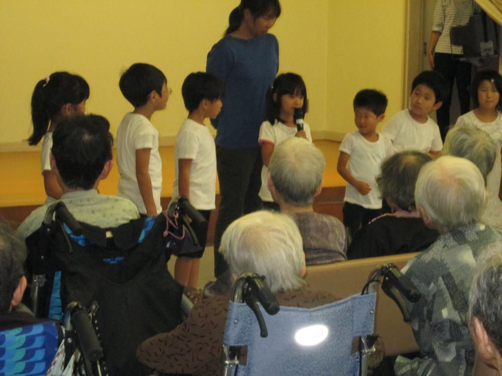 星の村の方々との交流会