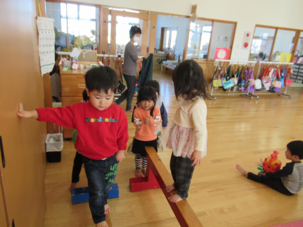 「が～んばれ、が～んばれ」