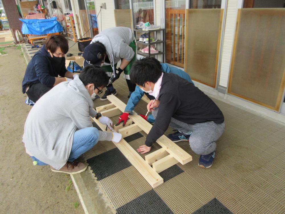 園庭改革始動しています！