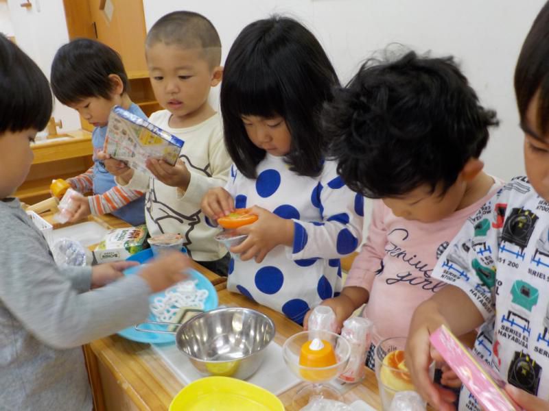 おままごと楽しい～♪