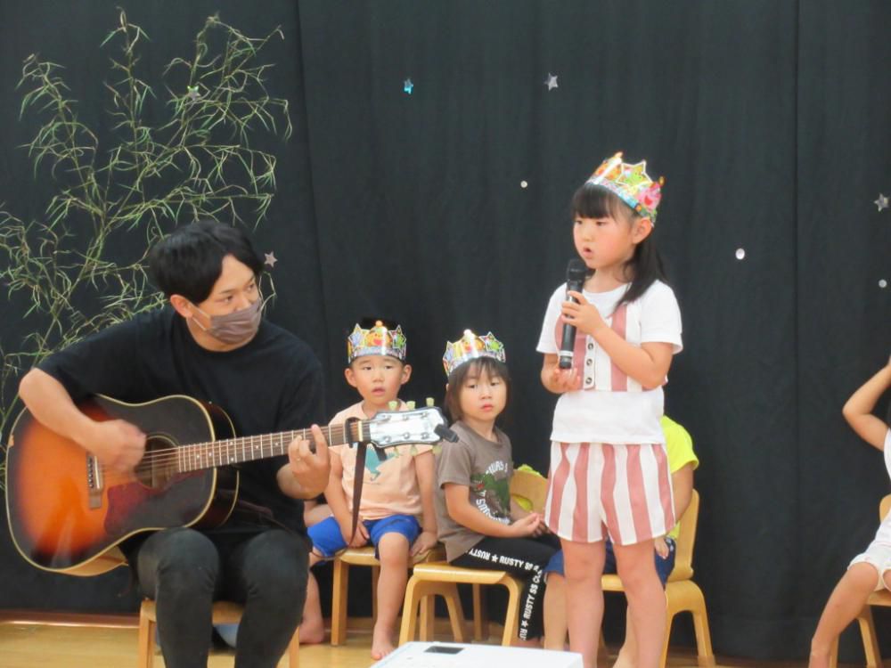 7月誕生会　パート2（幼児組）