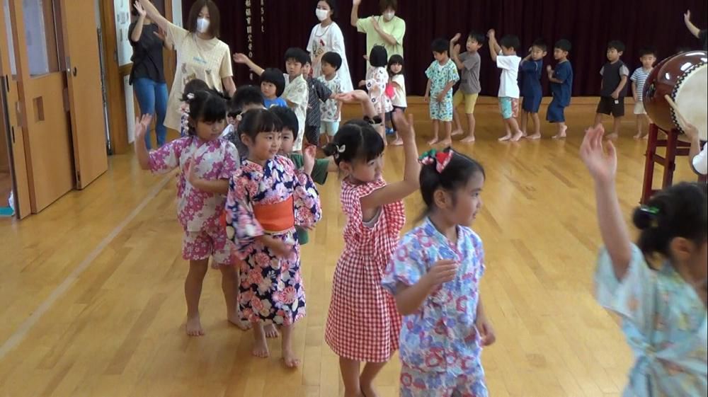 幼児組　夏まつりを行いました　　パート１