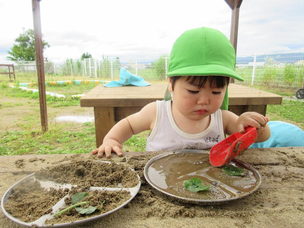 0歳児夏あそび