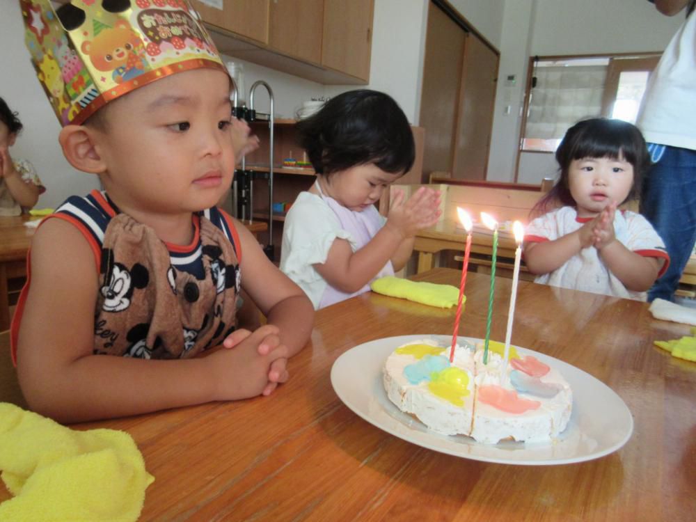 ８月誕生会