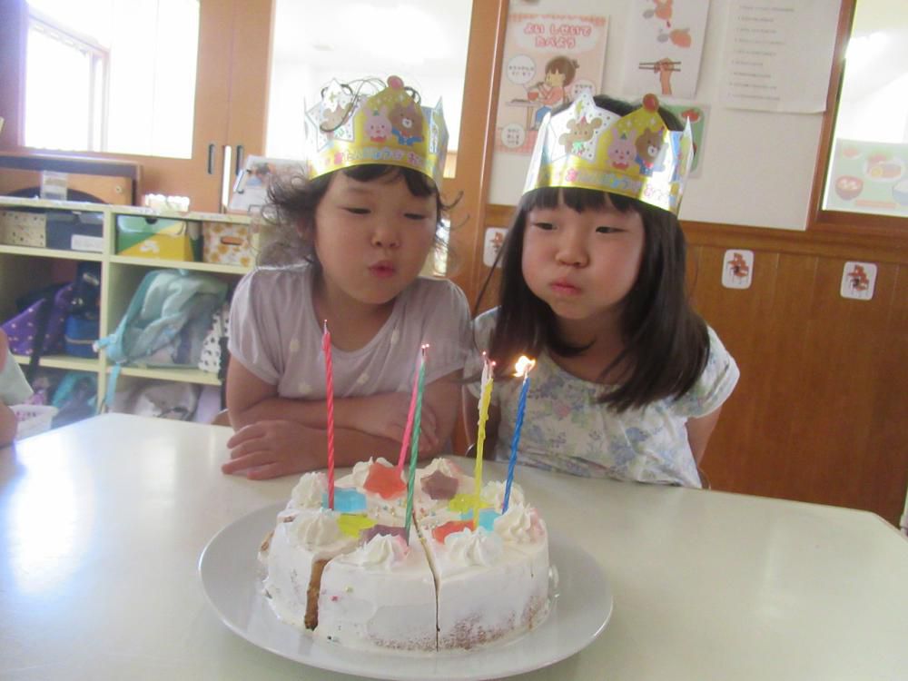 ７月生まれの誕生会　パート２