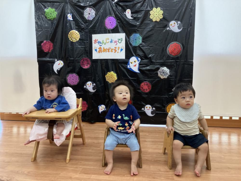 8月誕生会①