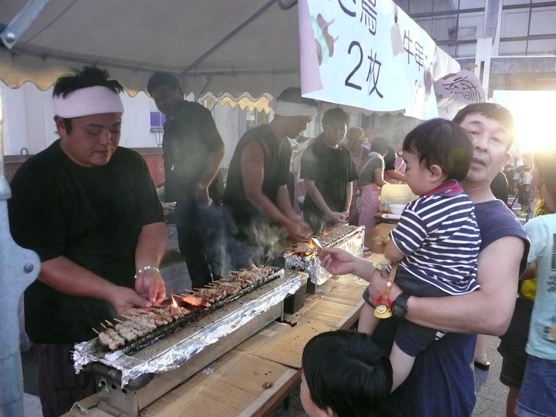 納涼ビアパーティー２００９で賑わいづくり「盛況」