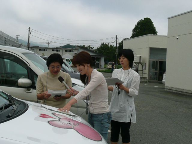 女性部の石鹸作りを取材していただきました！