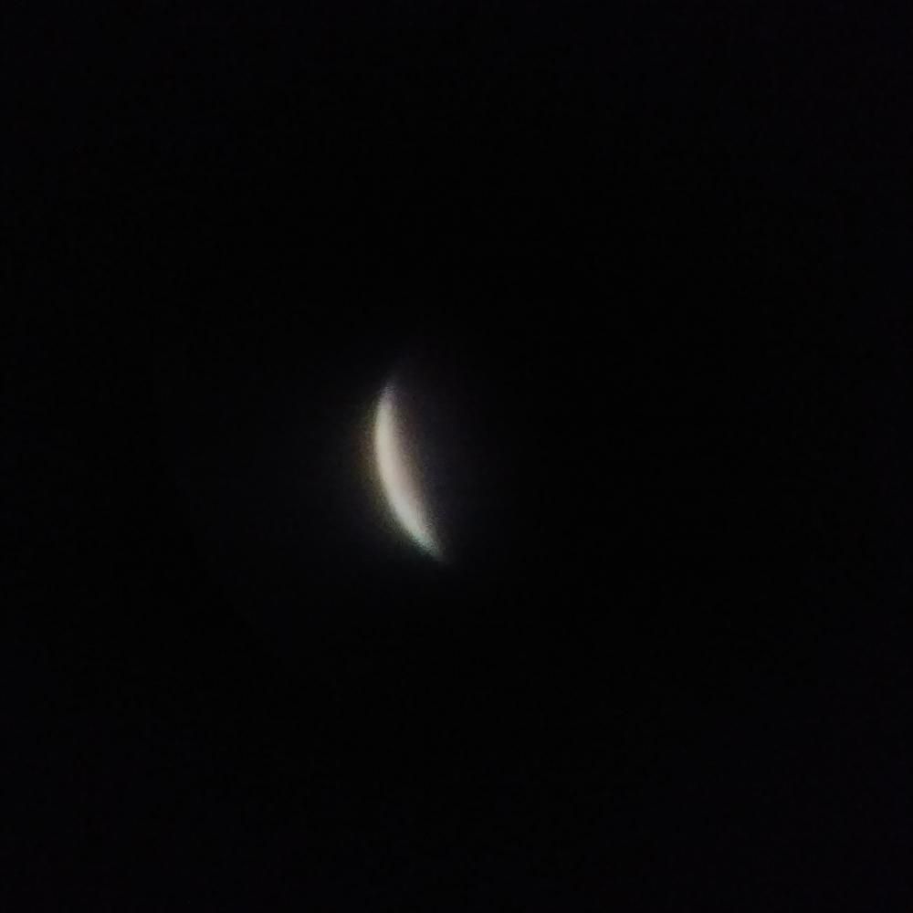 皆既月食のお月さま瞑想ひとりライブ