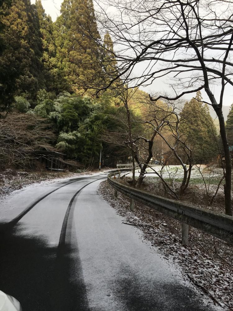 南三陸も雪！！