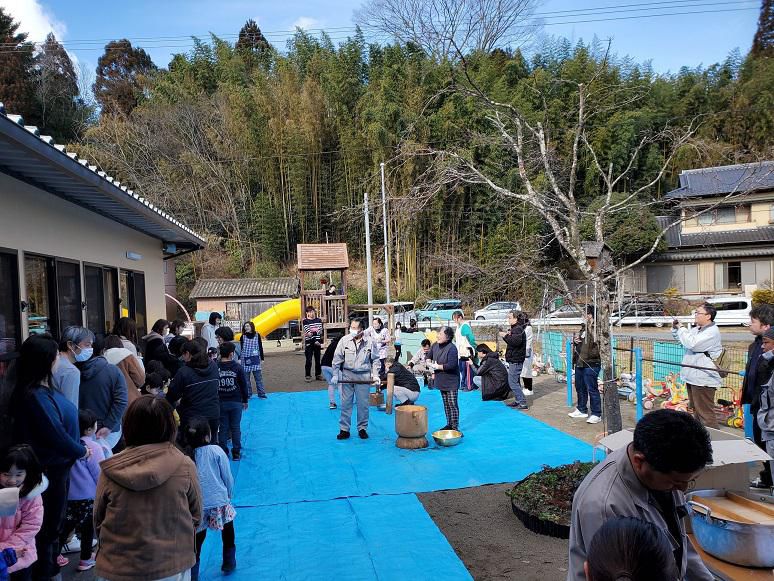 もちつきイベント　IN気仙沼・キッズルームおひさま