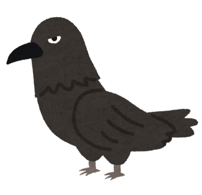 カラス注意！