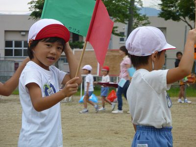 波琉の運動会