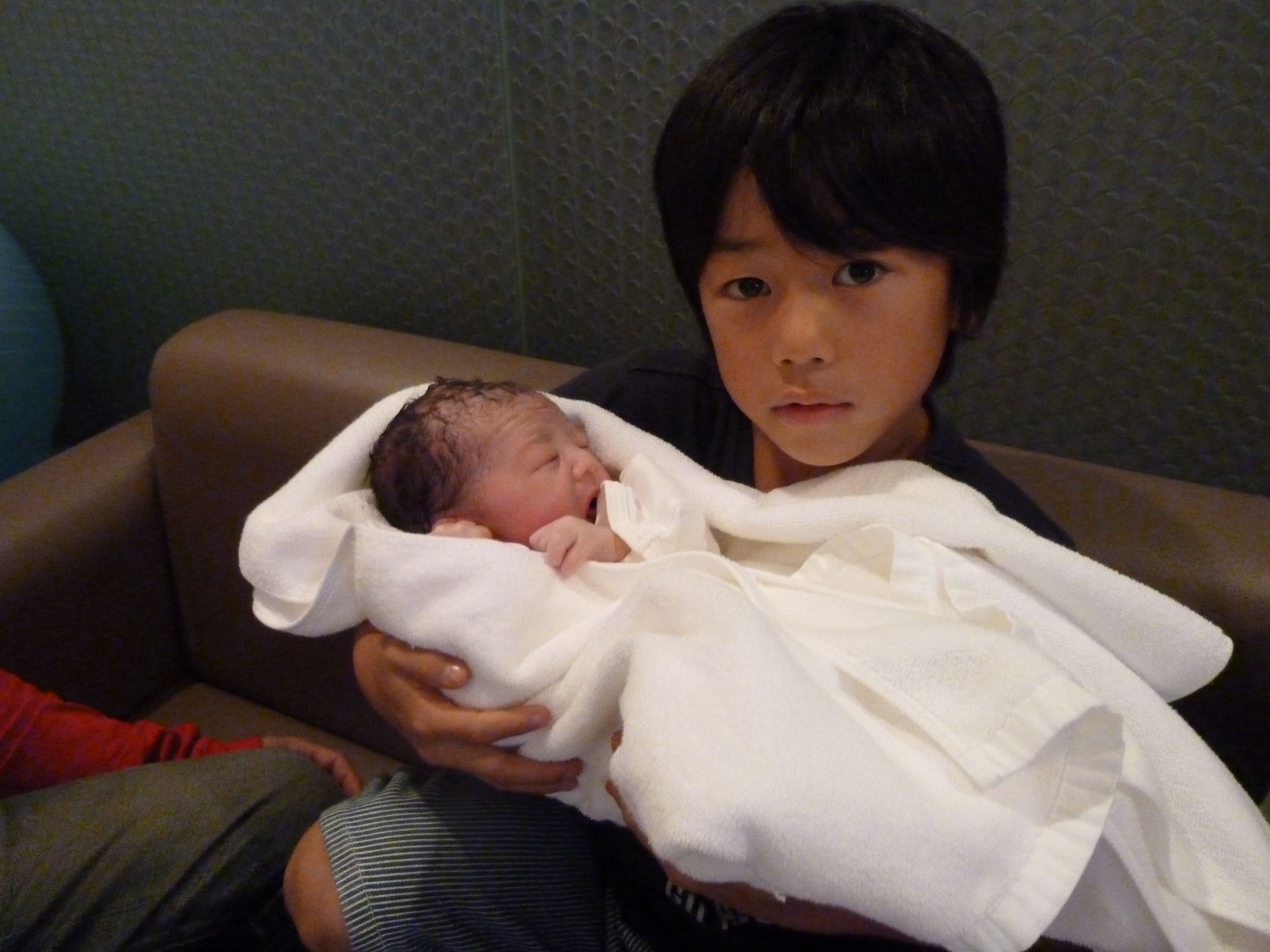 二人目の孫が生まれました。