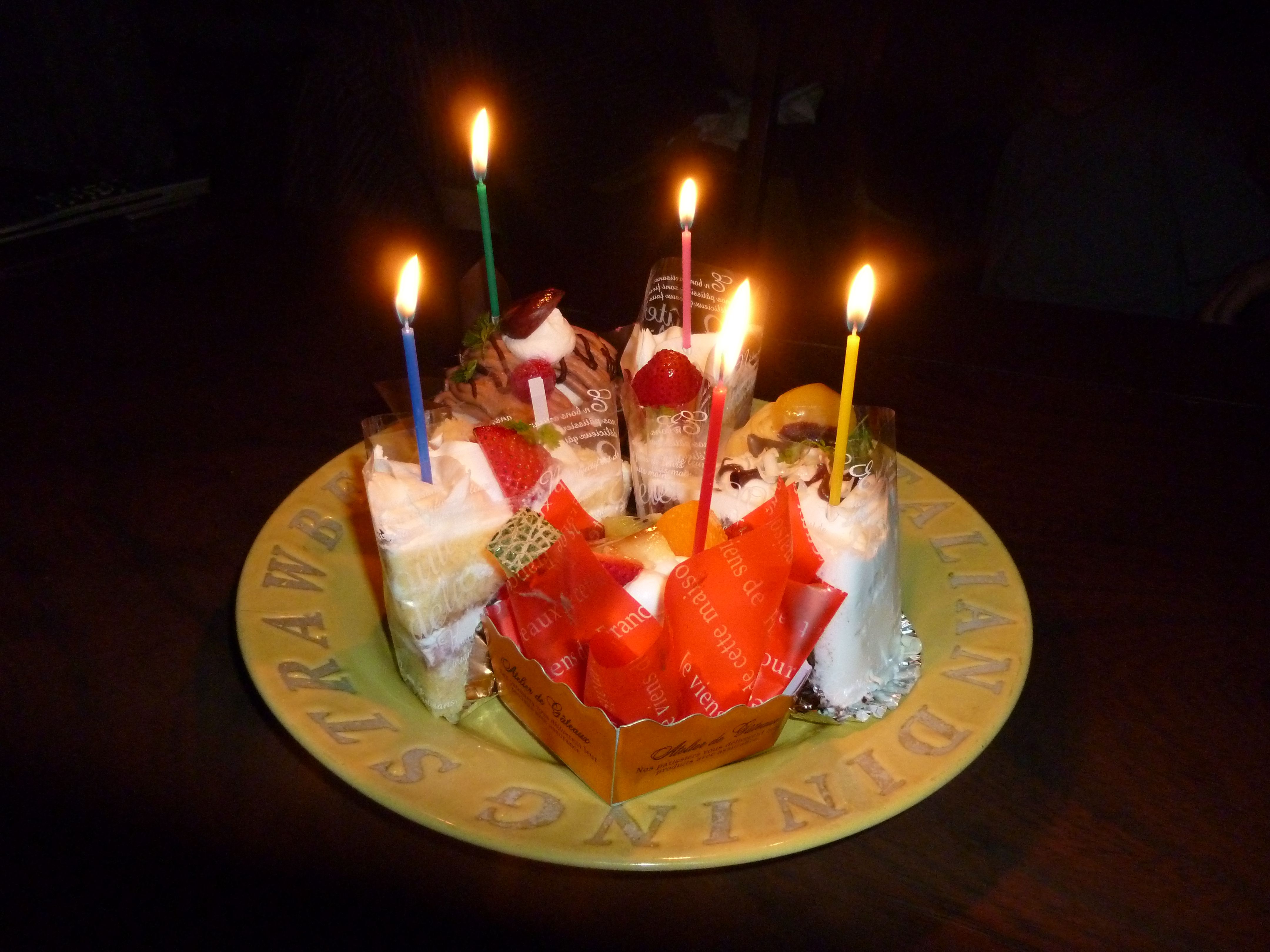 今日は誕生日